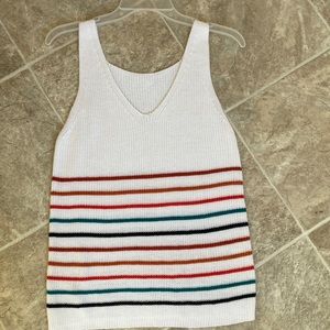 Knitted tank